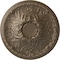 Ekena Millwork Tristan Ceiling Medallion (Fits Canopies up to 5 1/2"), Hand-Painted Warm Silver, 26"OD x 3"P CM26TNWSS - alternate 1